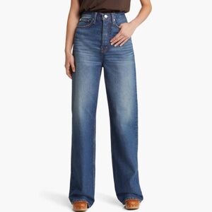 Frame The 1978 High Waist Wide Leg Jeans in Celeste Size 26